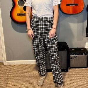 Topshop Plaid Pants